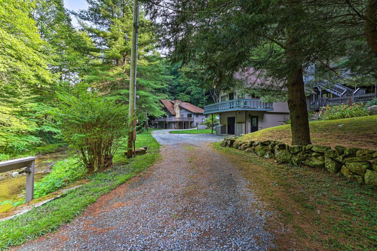 Creekside Roan Mountain Cabin Walk To Trails Exterior foto